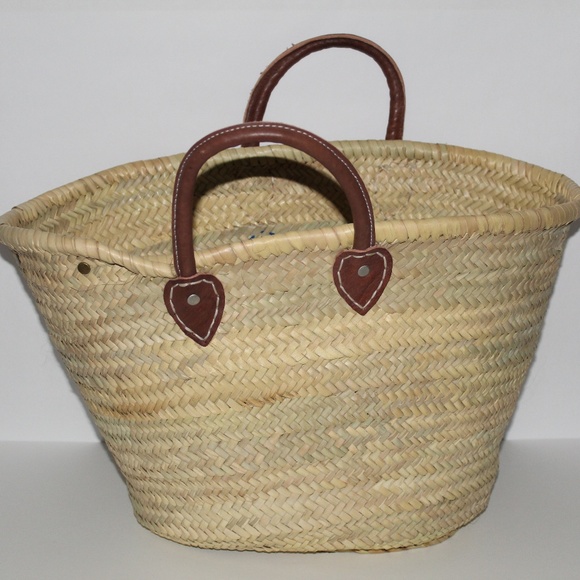 POOLSIDE ALWAY VACCAY SHORT HANDLE STRAW BEACH BAG - Picture 3 of 8